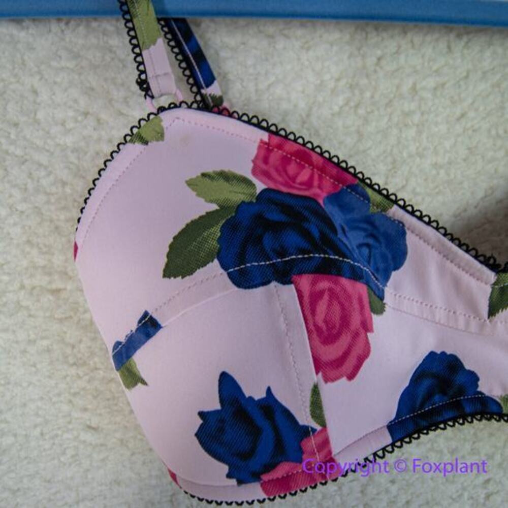 Seafolly floral print bikini top, women size‎ 6 - Picture 3 of 8
